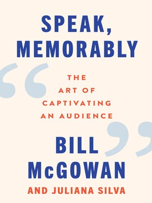 Speak, Memorably - ebook